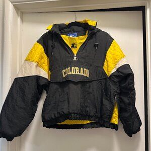 Colorado Buffaloes Quarter Zip Starter Jacket